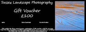 Sussex Landscape Photography £100 gift voucher
