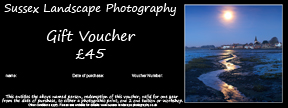Sussex Landscape Photography £45 gift voucher